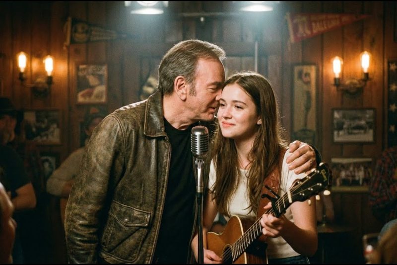 Girl Sings ‘Sweet Caroline’ in a Bar and Suddenly Neil Diamond Appears…