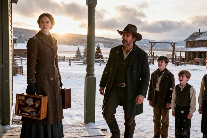 The Christmas Storm Left Her Stranded on His Farm