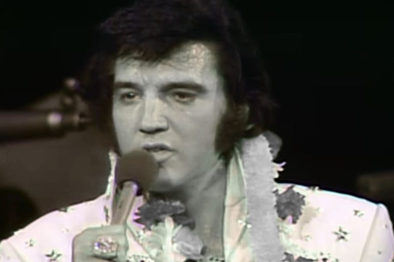 He described it as the saddest song he had ever heard; Elvis sang it through tears.