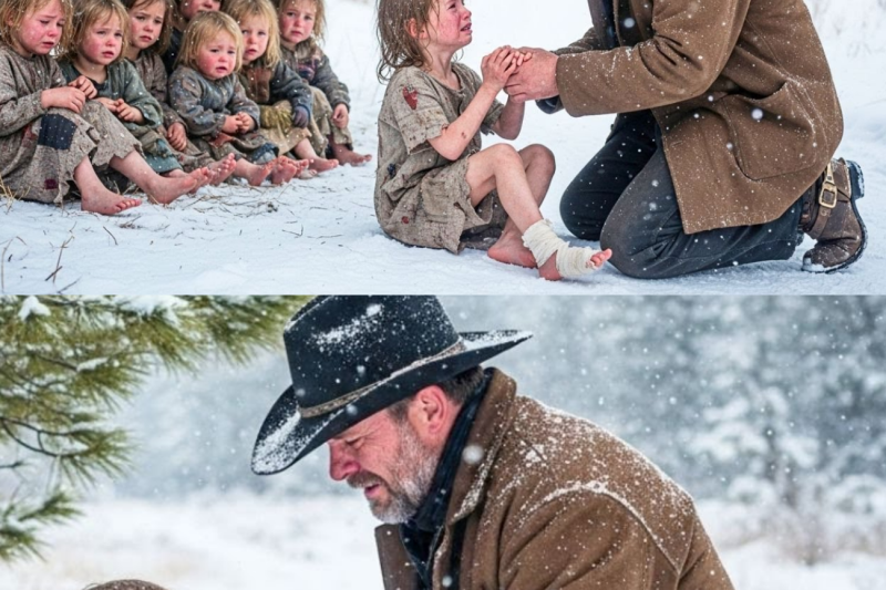 Please Don’t Leave Us,” The Disabled Girl Sobbed— A Cowboy Stopped, And Their Lives Changed Forever