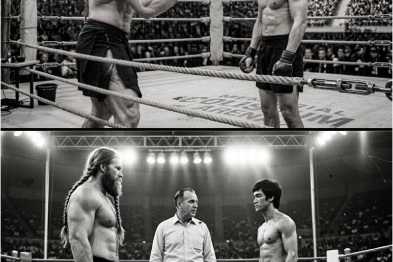 The Undefeated Viking Told Bruce Lee “I’ll Crush You Easily!” – 45,000 Spectators Were Speechless!