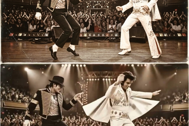 Michael Jackson DARED Elvis to a Dance Off — What Happened Next Left the Crowd Frozen