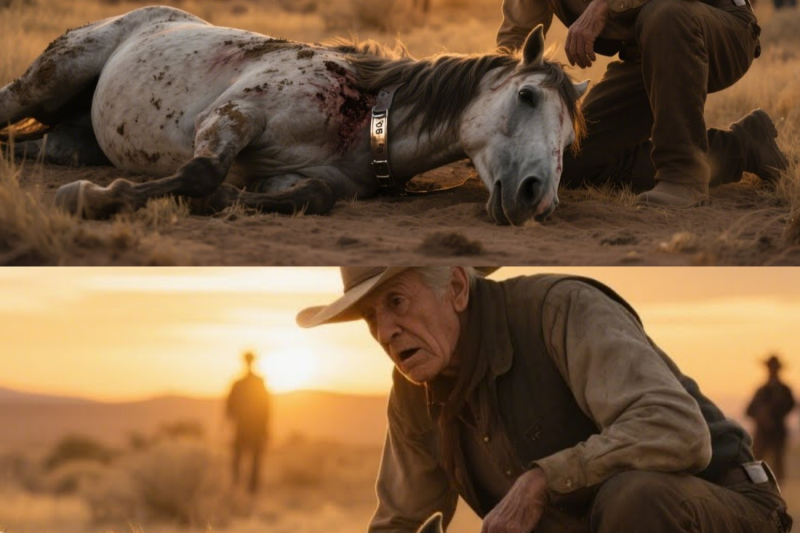 They Thought It Was Just an Injured Mustang Horse… Until They Saw What Was Hidden Underneath