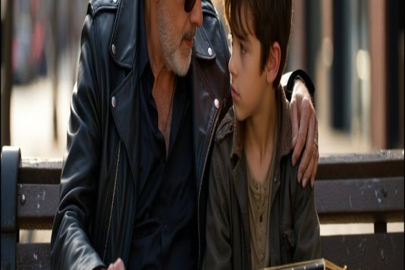 An orphan boy was playing “Cracklin’ Rosie” on the street — when suddenly Neil Diamond appeared.