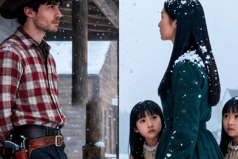 He Posted a Notice for a Ranch Cook — A Chinese Widow with Twins Answered and Changed Everything