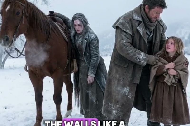 My Mother Is Tied in the Snow,” the Little Girl Cried — The Cowboy Ran Without Asking Why
