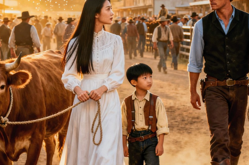 Chinese Widow Sells Her Last Cow, But a Cowboy Buys It and Gives a Life-Changing Offer