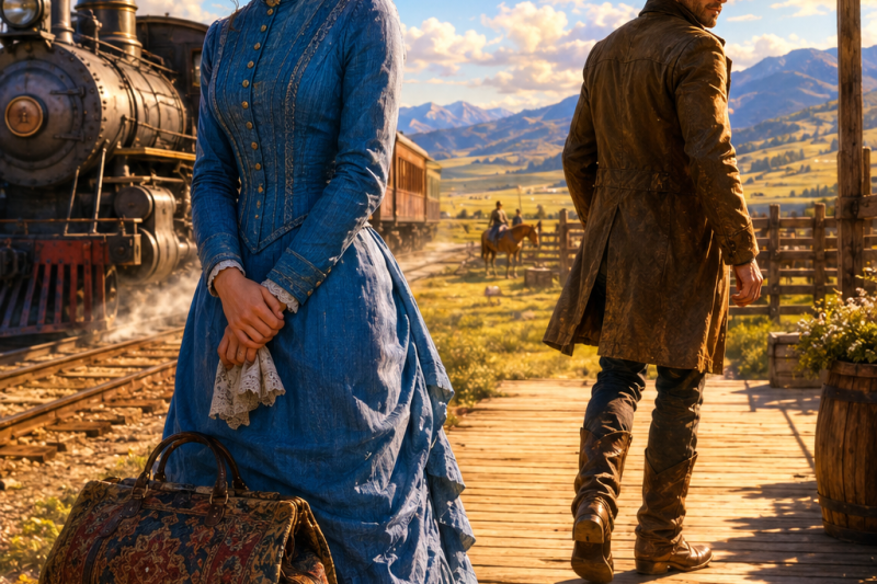 She Arrived at the Station and No One Came — The Loneliest Rancher Walked Past Twice
