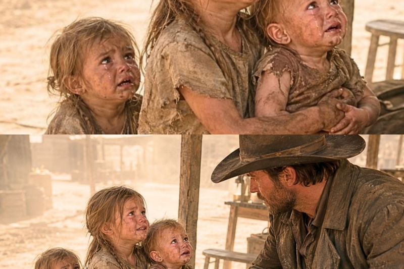She Pulled Her Younger Brother From Door to Door — Until One Rancher Changed Their Fate Forever
