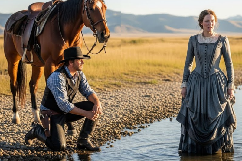 She Whispered “Please… Help Me!” — But When The Rancher Lifted Her Up, His Blood Ran Cold
