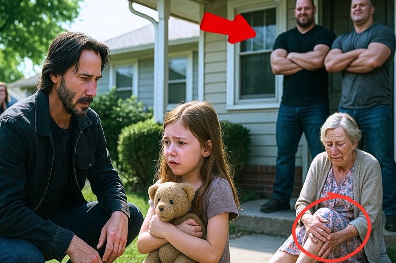 He Hit My Grandma,” the Little Girl Cried To Keanu Reeves — His Response Was Insane