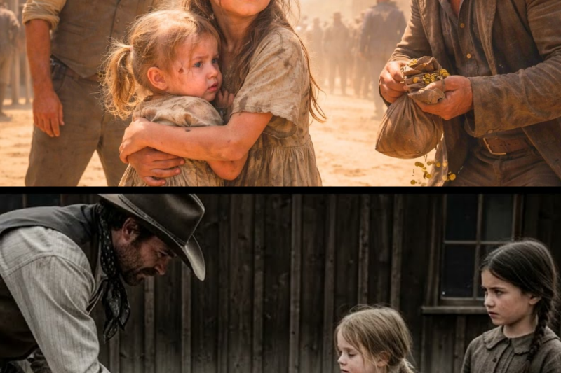 A Cowboy Rescued Two Sisters from Their Cruel Uncle — What He Did Next Moved the Whole Frontier