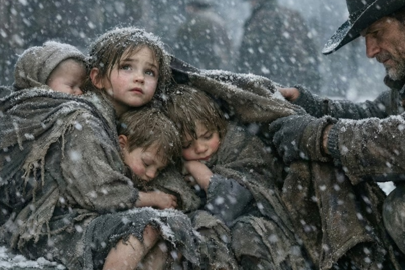They Left Four Children to Freeze in the Storm But I Chose to Stay