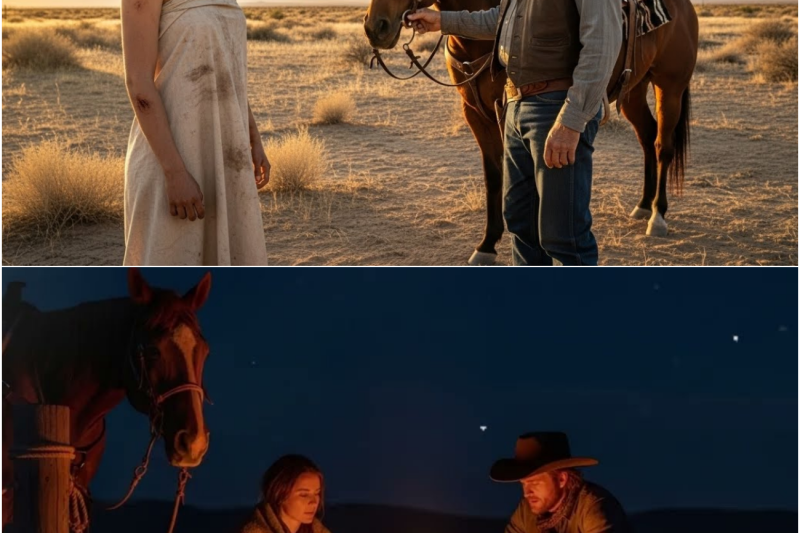 “Please… Don’t Take the Cloth Off.” She Begged — But The Rancher Did… And Started Shaking.