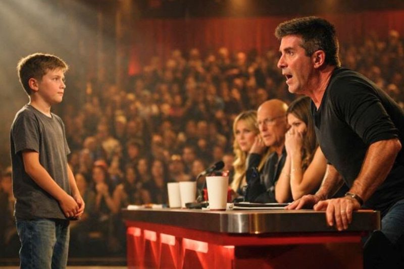 Simon Cowell COULDN’T SPEAK When A Boy Says Who Kept Him Safe After His Father