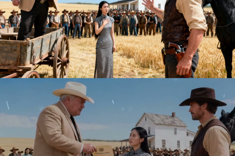 Lone Rancher Walked Into A Chinese Widow’s Farm Auction In Texas — Then He Outbid The Bank