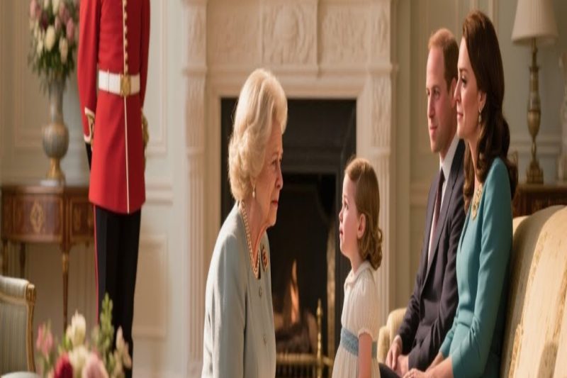 Princess Charlotte’s Cry Stopped the Hall — A Royal Guard Moved as Camilla’s Plan Unraveled