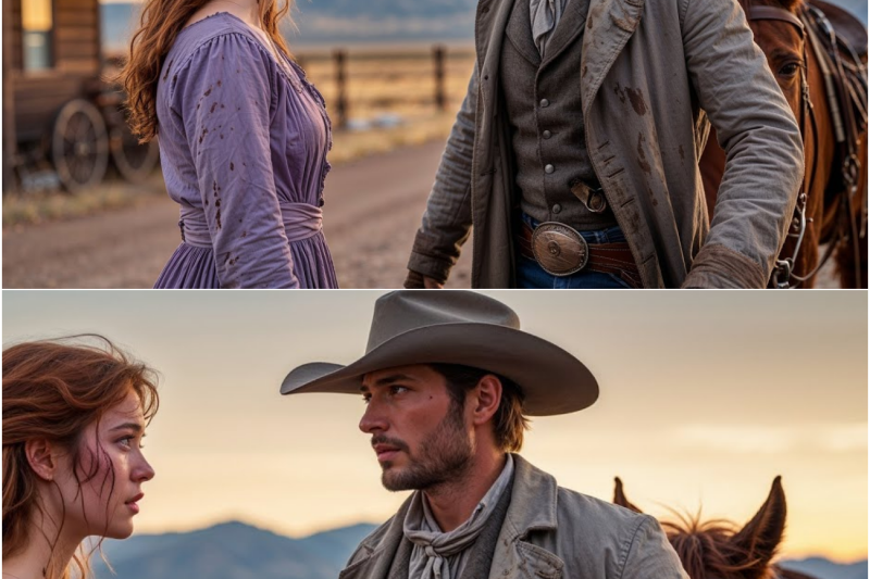 She Was Abandoned At The Stage Stop In Tears, The Cowboy Rode Up And Said “No More Waiting”