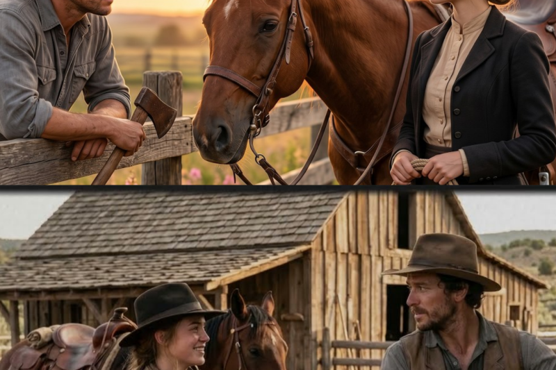 He was the only rancher in the valley who planted flowers — she rode by and turned back