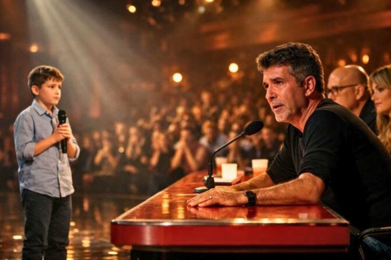 Simon Cowell DETIENE el programa cuando un niño dice lo que su padre le pidió que hiciera.