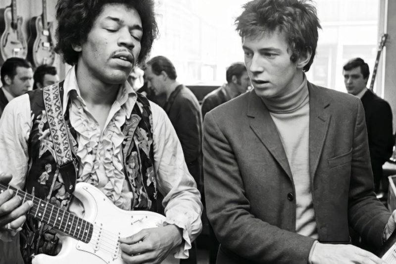 Young Guitarist Said “Even Clapton Can’t Play This” — He Had No Idea Jimi Hendrix Was Watching
