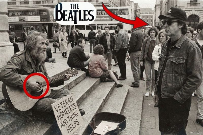 Paul McCartney Found Homeless Veteran Playing Beatles Song—What Paul Left Behind Changed His LIFE