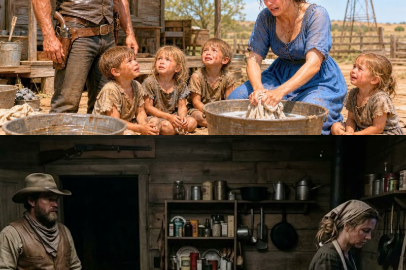 A Frail Mother of Four Was Forced to Work for a Ruthless Cowboy — But She Changed His Fate Forever