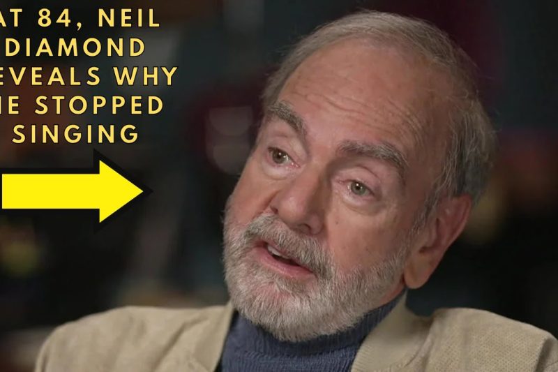 At 84, Neil Diamond reveals why he stopped singing