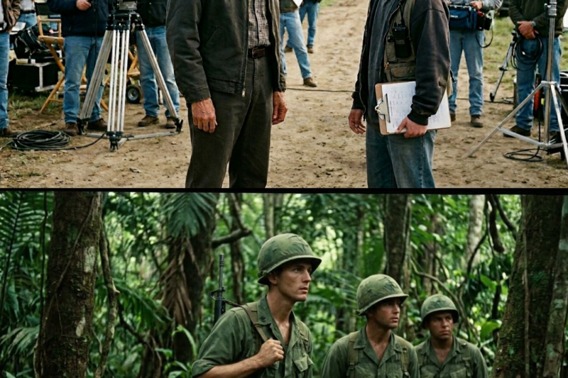 A Young Assistant Disrespected a Vietnam Vet — Clint Eastwood STOPPED the Entire Set
