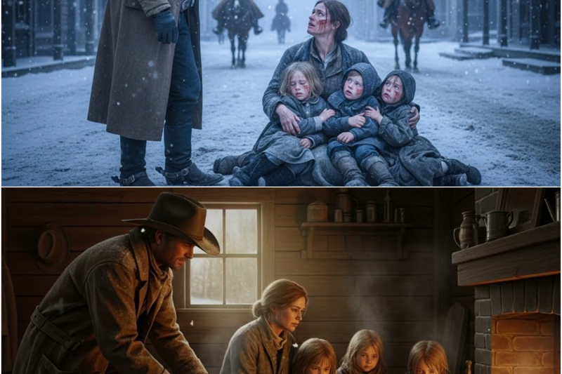 Widow and Her Three Boys Were Cast Out — Until Rich Rancher Stood Up and Called Them ‘Family.’