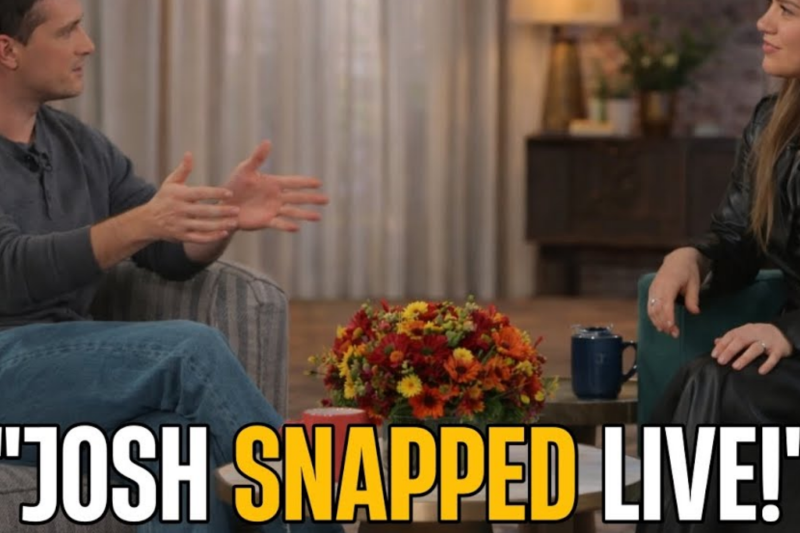 Josh Hutcherson Kicked Off Kelly Clarkson’s Show After Heated Clash