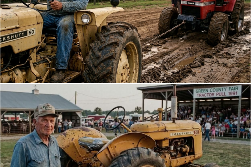 They Expected the New Tractor to Embarrass the Old Farmer — Then the Mud Made Him Right