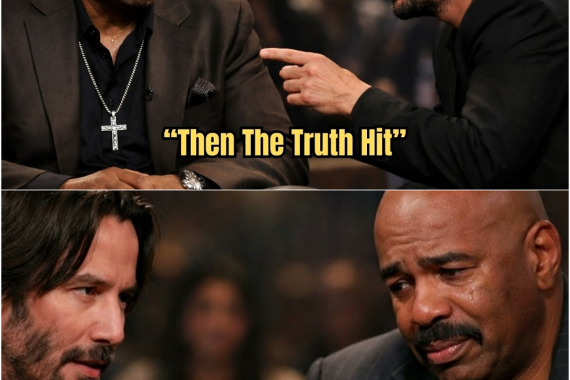 Steve Harvey Breaks Down After Keanu Reeves’ Emotional Message
