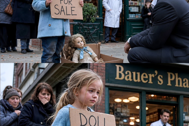 “Buy My Doll, Sir… Mommy Need Medicine” —Then The Millionaire Learned Who Took Everything from Her