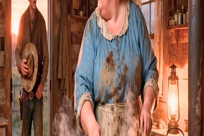He Came Home To Find Supper Waiting — The Obese Woman Had Already Set Two Plates