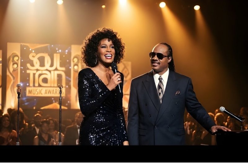 Whitney Houston Takes Her Place Among the Legends — With Stevie Wonder’s Support