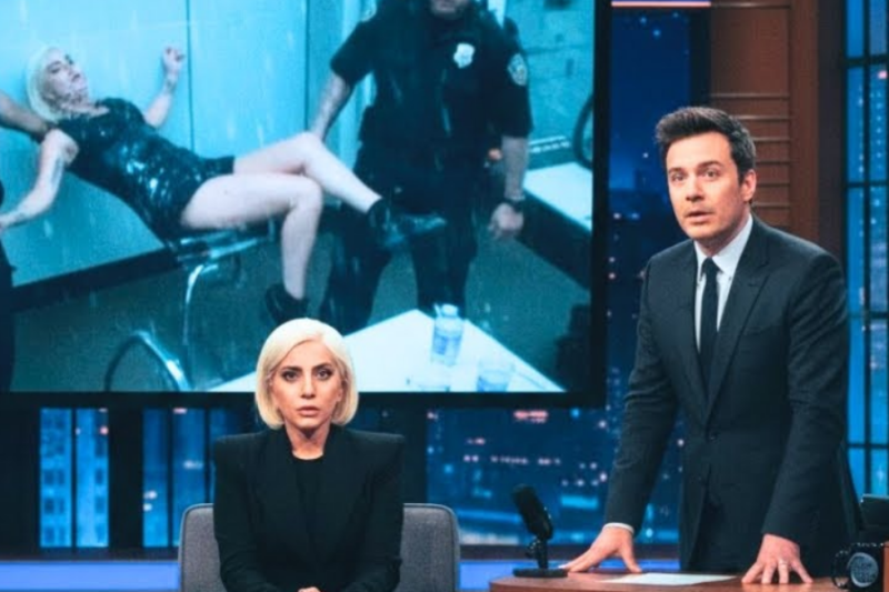 Jimmy Fallon in Tears as Lady Gaga Confronts Her Most Dangerous Performance Ever