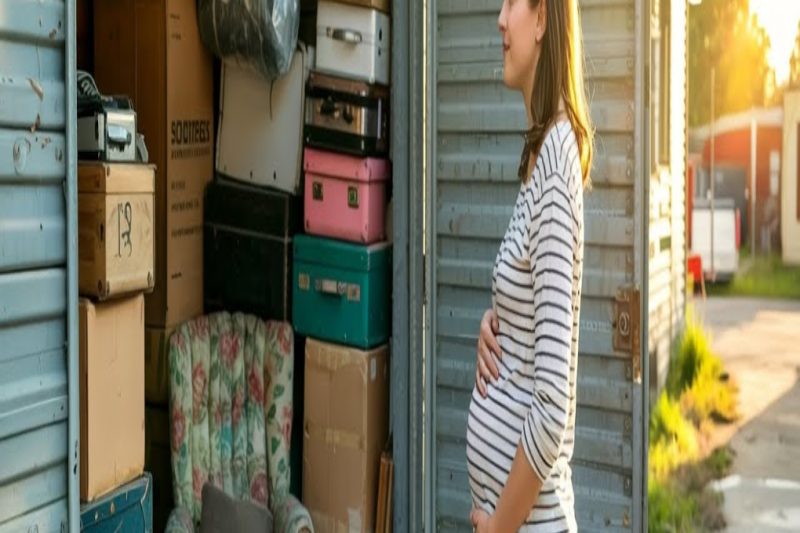 A Pregnant Single Woman Bought a Storage Unit Full of Junk — What She Found Inside Changed Her Life.