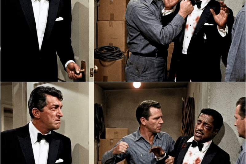 Sammy Davis Jr. Was Trapped with Three Men — Dean Martin’s Move Was Legendary