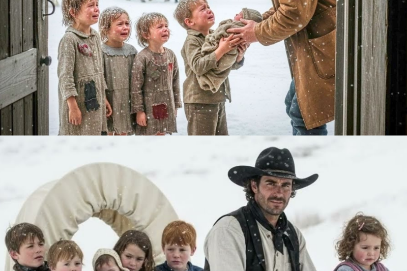 “All of You, Come With Me” — A Lone Cowboy Saved Five Siblings from Being Separated