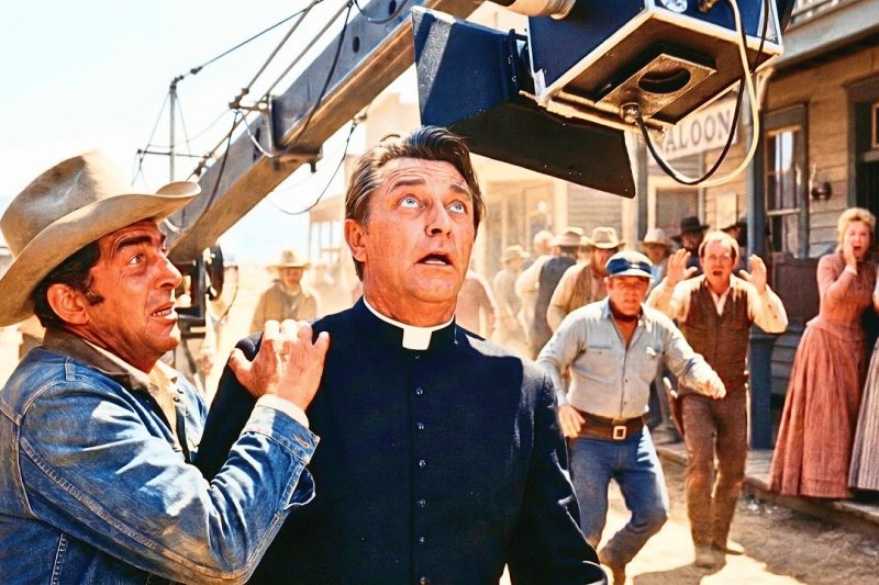 Dean Martin saw Robert Mitchum almost die on set; what he did next was legendary.