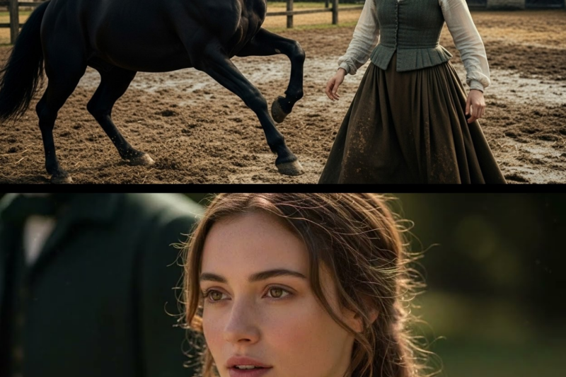 The Duke’s Most Dangerous Horse Obeyed No One—Until A Quiet Young Woman Stepped Forward