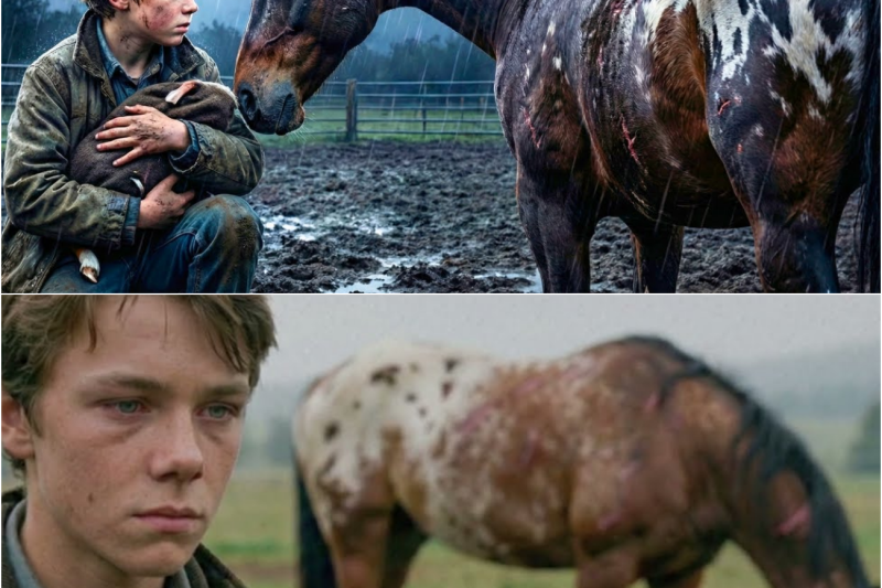 A Grieving Boy Adopted A ‘DANGEROUS’ Horse… Its Gentle Secret Healed His Soul