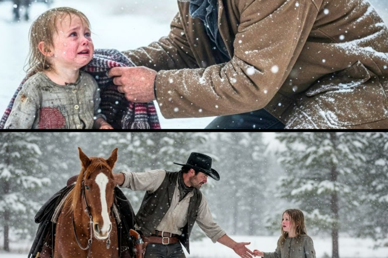 They Abandoned an Orphan Girl on the Trail — Until the Richest Cowboy Chose Her as Family