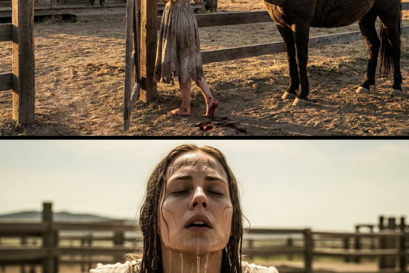 She Walked Into His Life Barefoot and Bleeding — His Wild Horse Walked Straight to Her