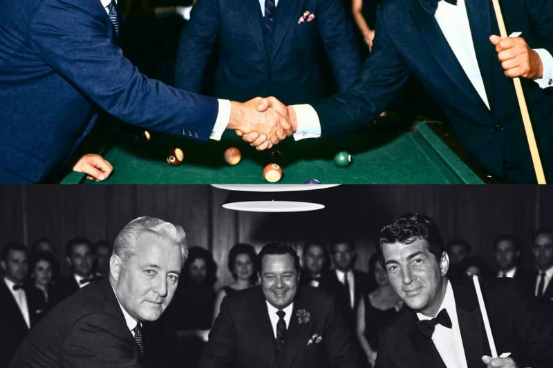A 15-Time World Champion Willie Mosconi Mocked Dean Martin’s Pool Skills