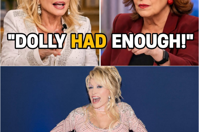 Dolly Parton ERUPTS On The View After Heated Confrontation With Joy Behar.