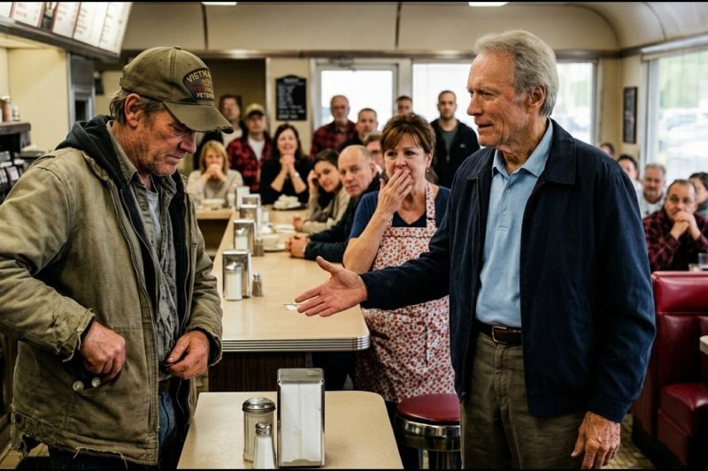 Veteran rejected for 15 cents: what Clint started was pure respect.