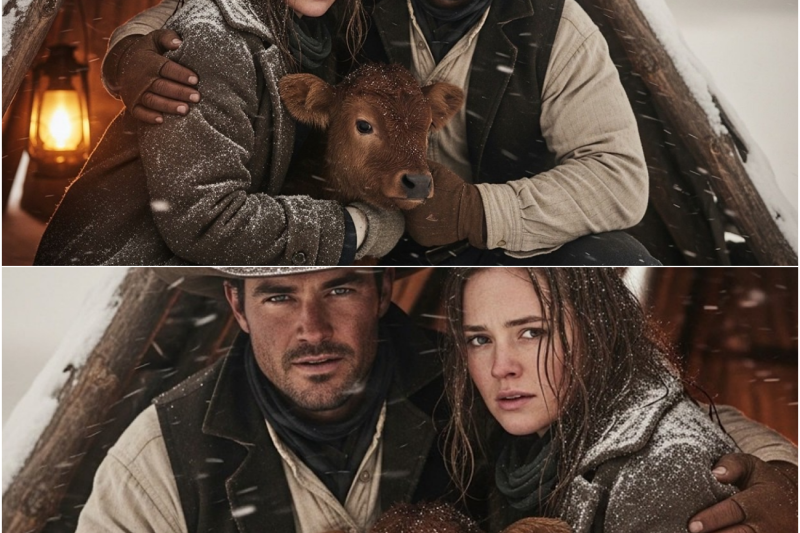 A Stranger Saved His Calf In A Blizzard, The Cowboy Found Her And Said “I Owe You More Than Thanks”