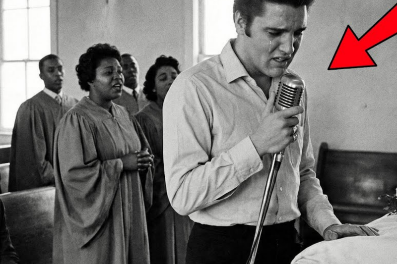 Elvis Sang GOSPEL at His Mother’s Funeral — His Voice Cracked… Then EVERYTHING CHANGED